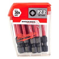 Milwaukee 4932430866 50MM Shockwave PZ2 Bit 10pk