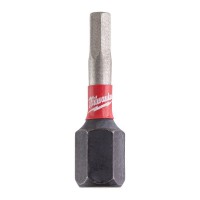 Milwaukee ShW Hex3 25mm-2pc
