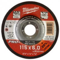 Milwaukee GrW SG27/115X6 PRO+ - 1pc