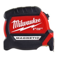 Milwaukee 4932464603 Magnetic Tape Measure Premium Gen 3 8m / 26ft