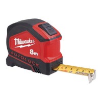 Milwaukee 4932464664 Autolock Tape Measure 8m (Width 25mm) (Metric Only)