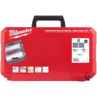 Milwaukee Bi-Metal Contractor Hole Saw Set - 14pc