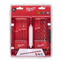 Milwaukee Premium TCT Concrete Drill Bit Set - 8pc
