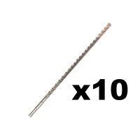 Milwaukee 4932471255 Pack of 10 SDS+ Plus MX4 Drill Bit 10mm x 315mm