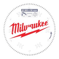 Milwaukee 4932471323 Aluminium Cutting Circular Saw Blade 305mm x 30mm 96T