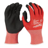 Milwaukee 4932471416 Cut Level 1 Dipped Resistant Work Gloves - M/8