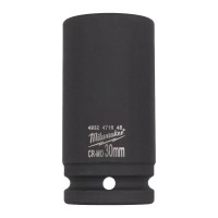 Milwaukee SHOCKWAVE IMPACT DUTY  3/4\" Impact Socket Long 30mm - 1pc