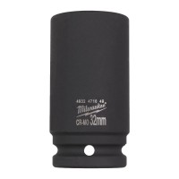 Milwaukee SHOCKWAVE IMPACT DUTY  3/4\" Impact Socket Long 32mm - 1pc