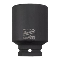Milwaukee SHOCKWAVE IMPACT DUTY  3/4\" Impact Socket Long 46mm - 1pc