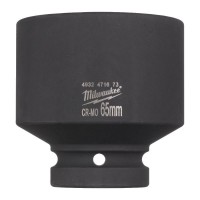 Milwaukee SHOCKWAVE IMPACT DUTY 1\" Impact Socket Short 65mm - 1pc