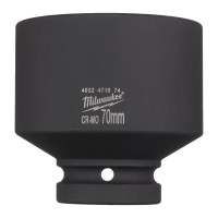 Milwaukee SHOCKWAVE IMPACT DUTY 1\" Impact Socket Short 70mm - 1pc