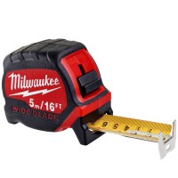 Milwaukee 4932471817 Premium Wide Blade 5m / 16ft Metric / Imperial Tape Measure