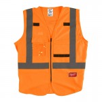 Milwaukee Hi Vis Orange Vests