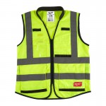 Milwaukee Hi Vis Yellow Vests