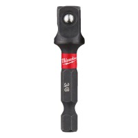 Milkwaukee 4932478054 SHOCKWAVE 1/4\" HEX to 3/8\" Square Drive