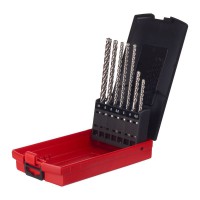 Milwaukee 4932478627 Pack of 7 SDS+ Plus MX4 Drill Bit Set 5.5mm - 10mm
