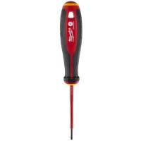 Milwaukee Tri-Lobe Vde Screwdriver Slotted 0.4X2.5X75