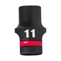 Milwaukee Hex Socket Shockwave 1/2 Standard 11mm-1pc