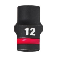 Milwaukee Hex Socket Shockwave 1/2 Standard 12mm-1pc