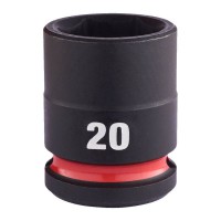 Milwaukee Hex Socket Shockwave 1/2 Standard 20mm-1pc