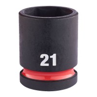 Milwaukee Hex Socket Shockwave 1/2 Standard 21mm-1pc