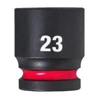 Milwaukee Hex Socket Shockwave 1/2 Standard 23mm-1pc