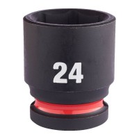 Milwaukee Hex Socket Shockwave 1/2 Standard 24mm-1pc