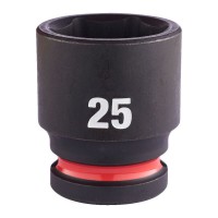 Milwaukee Hex Socket Shockwave 1/2 Standard 25mm-1pc