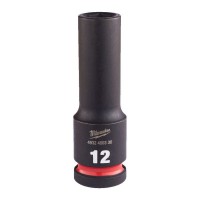 Milwaukee Hex Socket Shockwave 1/2 Deep 12mm-1pc