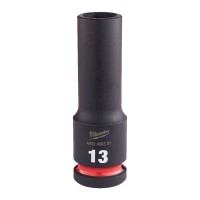 Milwaukee Hex Socket Shockwave 1/2 Deep 13mm-1pc