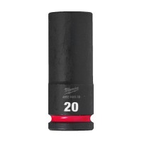 Milwaukee Hex Socket Shockwave 1/2 Deep 20mm-1pc