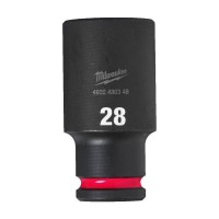 Milwaukee Hex Socket Shockwave 1/2 Deep 28mm-1pc