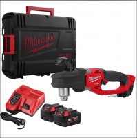 Milwaukee M18 Fuel Right Angle Drill Driver (2 x 5.0ah Li-ion, charger, BMC) 