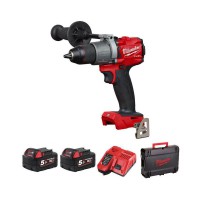 Milwaukee M18FPD2-502X 18 Volt RedLithium Li-Ion Cordless Combi Drill 2 x 5.0Ah Batteries