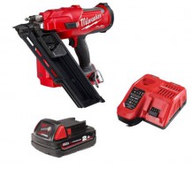 Milwaukee M18 FFN-0C Framing Nailer Nail Gun + 1 x 2ah battery & Charger