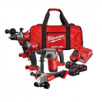 Milwaukee M18 FPP4Z-503B Fuel 18 Volt 4 Piece Powerpack Kit