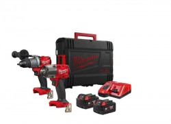 Milwaukee 18v M18 FPP2AD2-502X UK Twinpack - FPD2 & M18FMTIW2F12