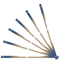 Pegas 502329 165mm Coping Saw Blade Regular 15tpi (Pk 6)