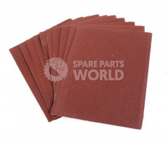 DRAPER 54806 1/4 SANDING SHEETS, 115 X 150MM, 240 GRIT (PACK OF 10)