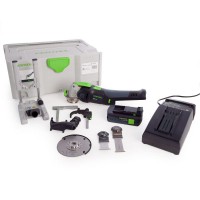 Festool 574852 VECTURO OSC 18 Li 3,1 E-Set Cordless Oscillating Multi Tool 1 x 3.1Ah Batteries