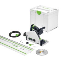 Festool 577012 Full Kit with Rails Plunge-cut saw TS 55 FEBQ-Plus-FS 240V GB