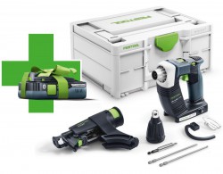 Festool 577568 DWC 18-4500-Basic-4.0 Basic Drywall Screw Driver Set