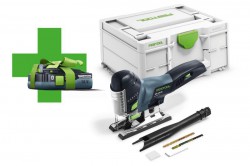 Festool 577590 Cordless pendulum jigsaw CARVEX PSC 420 EB-Basic-4,0