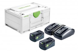 Festool 577708 Energy Set Sys 18V 2X5,0/Tcl6Duo Gb