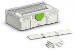 Festool 577817 Systainer Sys3 S 76 Transparent Small Bit Organiser For Organisation Rack - FES577817