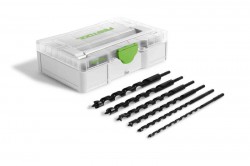 Festool Auger Bit Set SYS3 S 76-SB CE-SORT/6 6 Piece Set