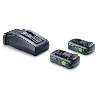 Festool 578732 18V TBX4 Tabless Energy Set 2 x 4.0Ah Batteries & TCL6 Charger GB