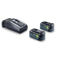 Festool 578737 18V HP5 High Power Energy Set 2 x 5.0Ah Batteries & TCL6 Charger GB