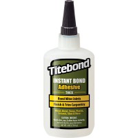 Titebond 6222 4oz Instant Bond Adhesive Thick for Wood Metal Stone Ceramic and Glass