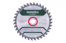 Metabo 628664000 HW/CT Circular Saw Blade 190 x 48T x 30mm - Precision Cut Wood Classic